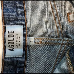 AGOLDE Parker cut off shorts